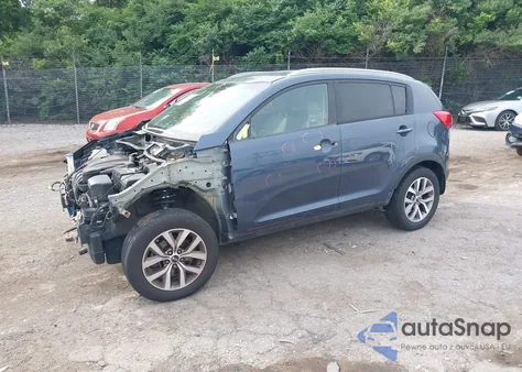 2015 Kia Sportage Lx из США, поврежденный, VIN KNDPB3ACXF7672554